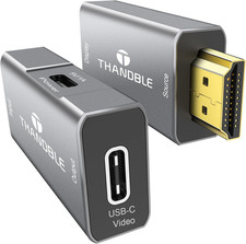 HDMI to USB C Adapter 4K60Hz, Unidirectional HDMI Male to USB C Female for Porta