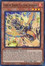 Goblin Biker Clatter Sploder (Phantom Nightmare PHNI-EN009) - Super Rare Yu-Gi-O