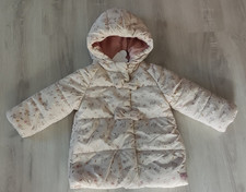 Baby Winterjacke Steppjacke mit Blumen-Allove...