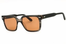 CALVIN KLEIN CK22535S-023-55 Sunglasses Size 55mm 145mm 17mm striped Men NEW