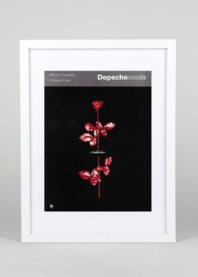 DEPECHE MODE+VIOLATOR+FRAMED ORIGINAL MUSIC PRESS AD POSTER+1990