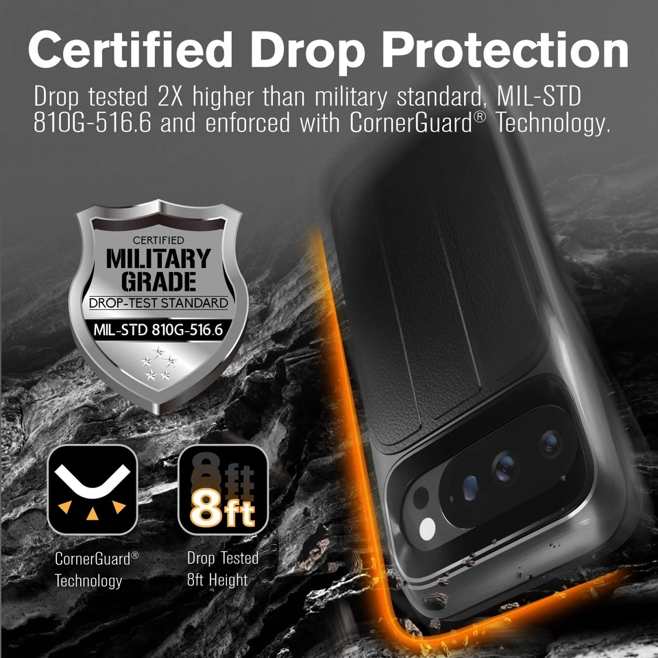 Vena vCommute For Google Pixel 10 Pro XL 9 8a 8 7 6 5a 5 4 3 Leather Wallet Case - Image 3 of 4