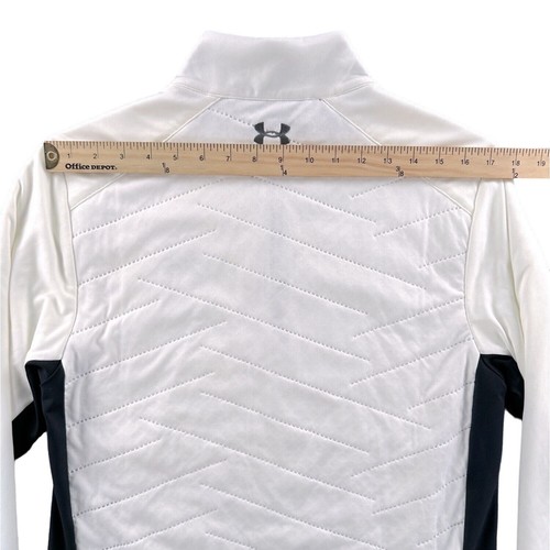 NEW Under Armour ColdGear Reactor Hybrid Half-Zip Jacket Small - Picture 11 of 11