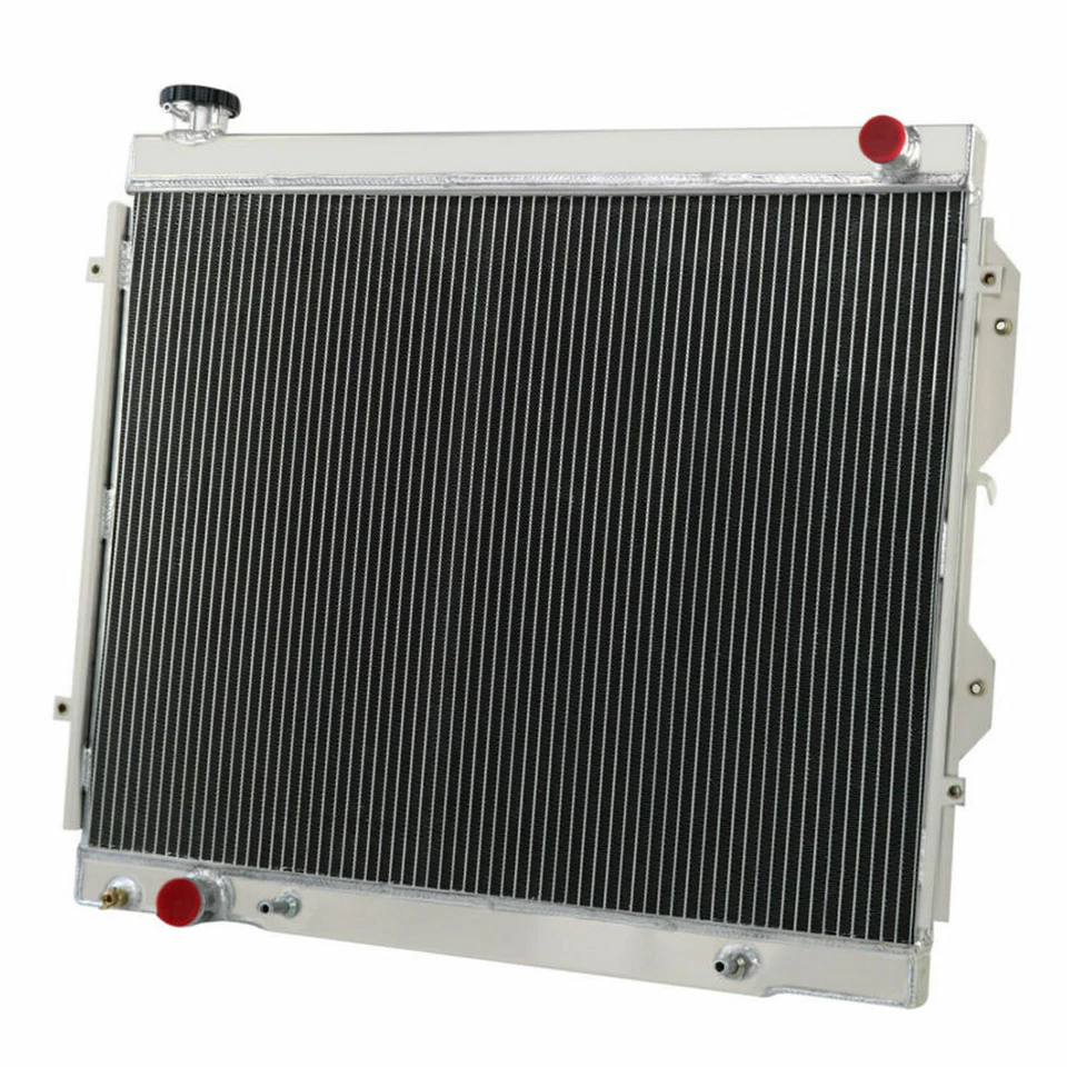 4 Row Aluminum Radiator For 2000-2006 2001 2002 2004 Toyota Tundra 3.4L 4.0L V6 - Image 3 of 4