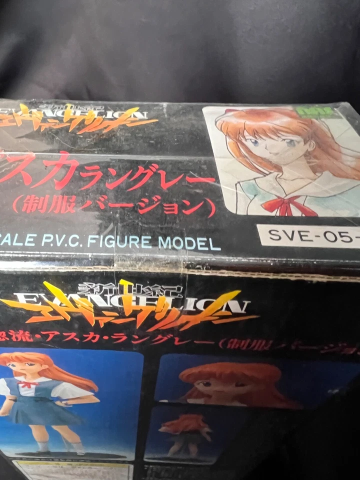 1996 Evangelion Asuka Langley Школьная Униформа Винтажная Фигурка В Коробке Хобби Цукуда - Изображение 4 из 4