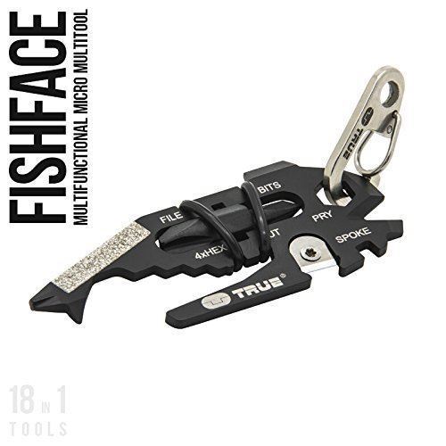 True Utility Fishface 18 in 1 Multi tool - Drivers, Spanner, Opener