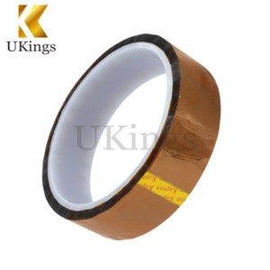 High Temperature 20mm x 30m Kapton Polyimide Sticky Adhesive Tape Heat Resistant