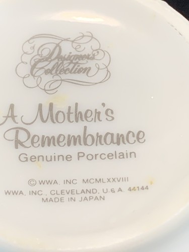 Vaso vintage World Wide Arts Holly Hobbie rotondo ceramica citazione madre - Foto 11 di 12