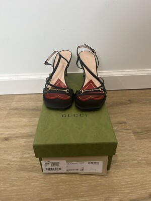 Excellent Condition Gucci Heeled Dress Sandals Size