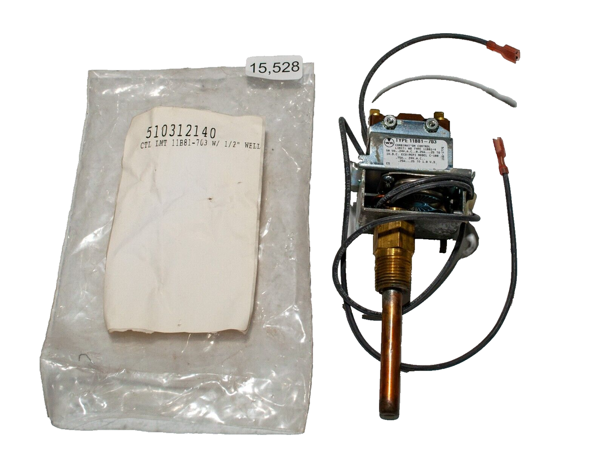 Weil-McLain 510-312-140 Limit Control White-Rodgers 11B81-703 | eBay