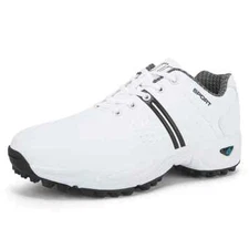 Men Comfortable Golf Sports Flats Shoes Outdoor Walking Training Golfer Sneakers