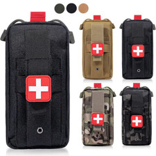 EMT Pouch MOLLE IFAK Pouch Tactical MOLLE Medical First Aid Kit Utility Pouch