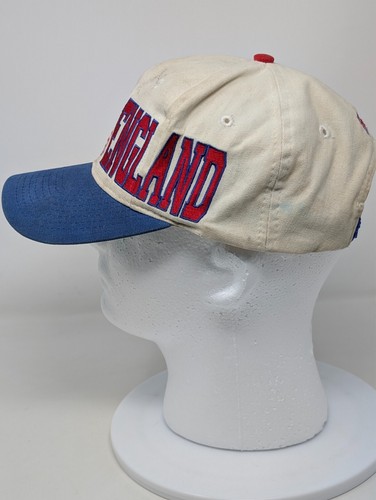 VTG 1994 World Cup England USA Soccer Cap Snapback Hat 94 White Blue RARE - Bild 5 von 9
