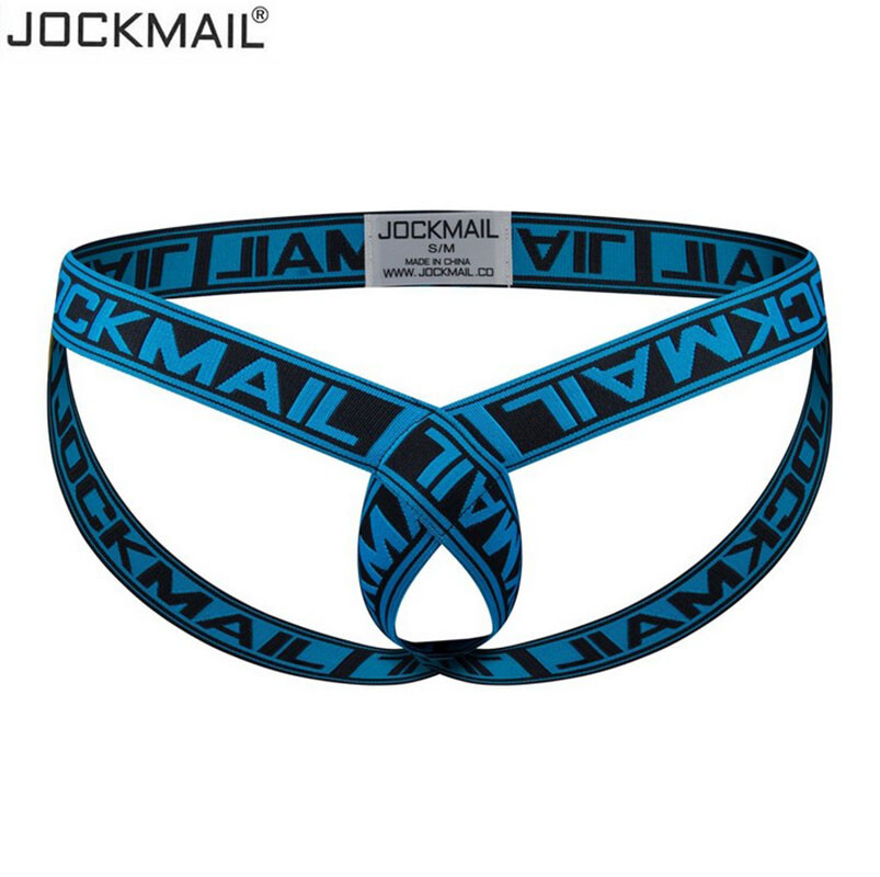 JOCKMAIL Cockstraps Men's Sexy Briefs Jockstrap Gay Slip Thongs String Underwear