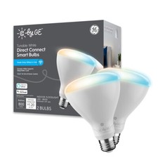 C by GE BR30 Tunable White Direct Connect LED Smart Light Bulbs - 2-PACK