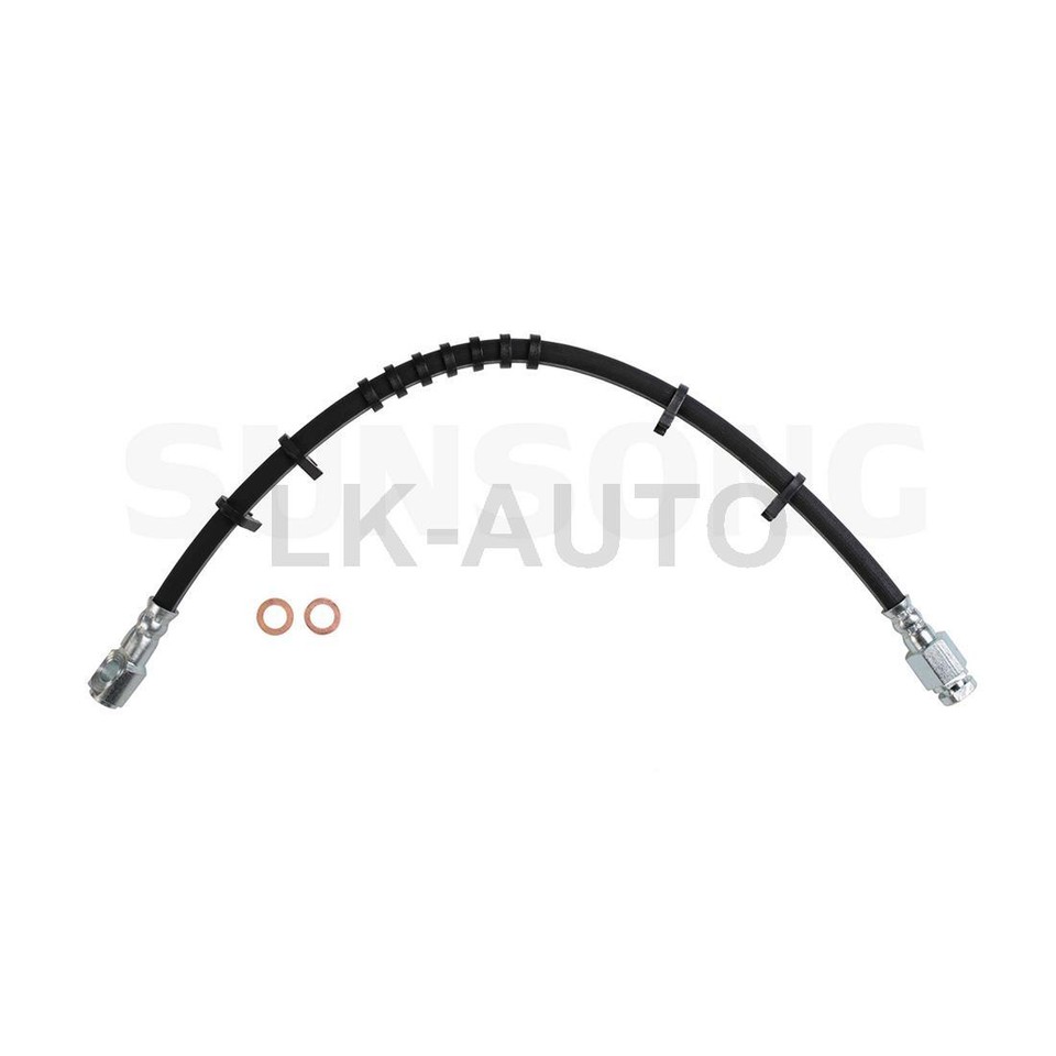 2 Front Brake Line Brake Hydraulic Hose Fits Dodge Ram 1500 3.9L 5.2L 5