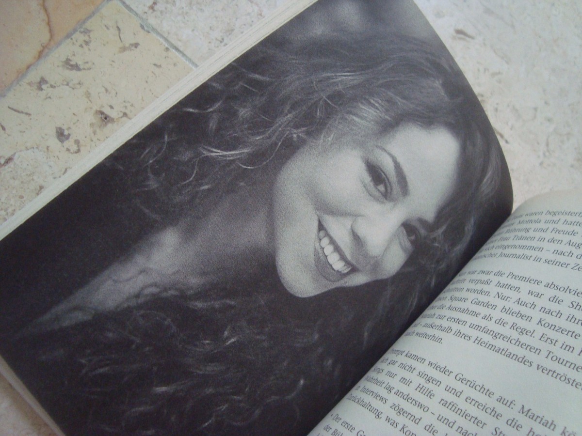 MARIAH CAREY oop exclusiv RARE 1997 original import bio photo book