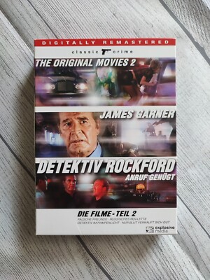 Detektiv Rockford - Die Spielfilme - Teil 2 - DVD - sehr guter Zustand 