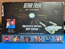 Star Trek The Telephone Signature Series 1994 Leonard Nimoy Telemania