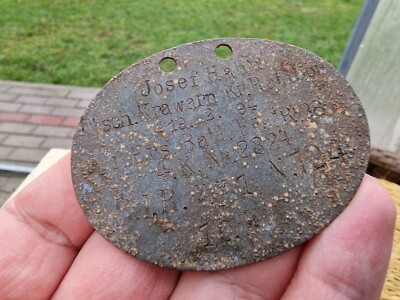 WW1 Original German ID Dog Tag. Battlefield relic | eBay