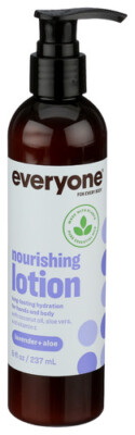 Everyone Nourishing Lavender & Aloe Lotion 8 fl oz. Soothing Hydration Vegan
