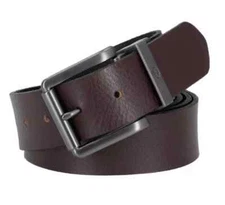 Timberland Men’s Reversible Leather Belt Cut To Fit (Black/Brown, 32-44) | B12