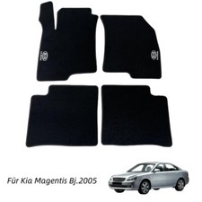 Für Kia Magentis 2005 Fußmatten Velours Automatten Luxus Teppiche Wasserdicht