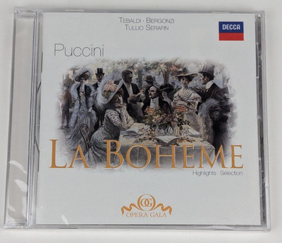 Puccini: La Boheme (Highlights)  Bergonzi, Tebaldi, et al - SEALED / NEW