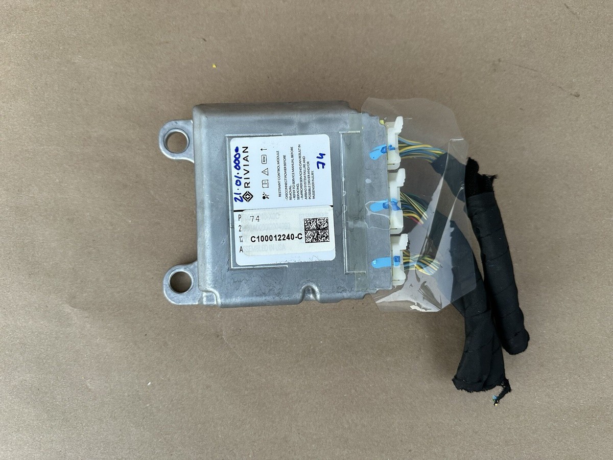 2022-2025 Rivian R1S SRS Crash Safety Sensor Restraint Control
