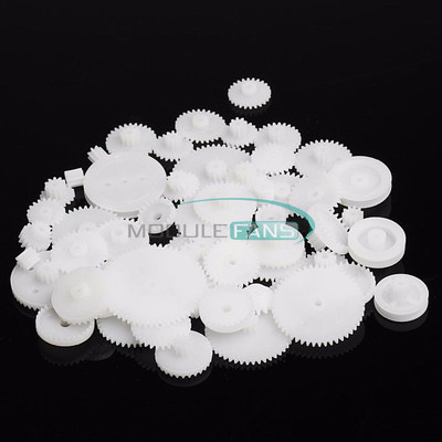 58 Styles Plastic Gears All Module 0.5 Robot Parts for DIY Arduino MF