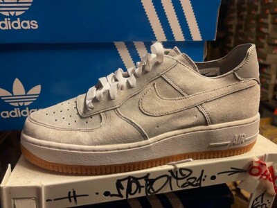 NIKE Air Force 1 Deconstruct PRM Low Neu Gr:41 US:8 511454-001 Grau Wildleder