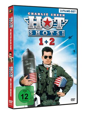 Hot Shots! - Teil 1 + Teil 2 - DVD / Blu-ray - *NEU*
