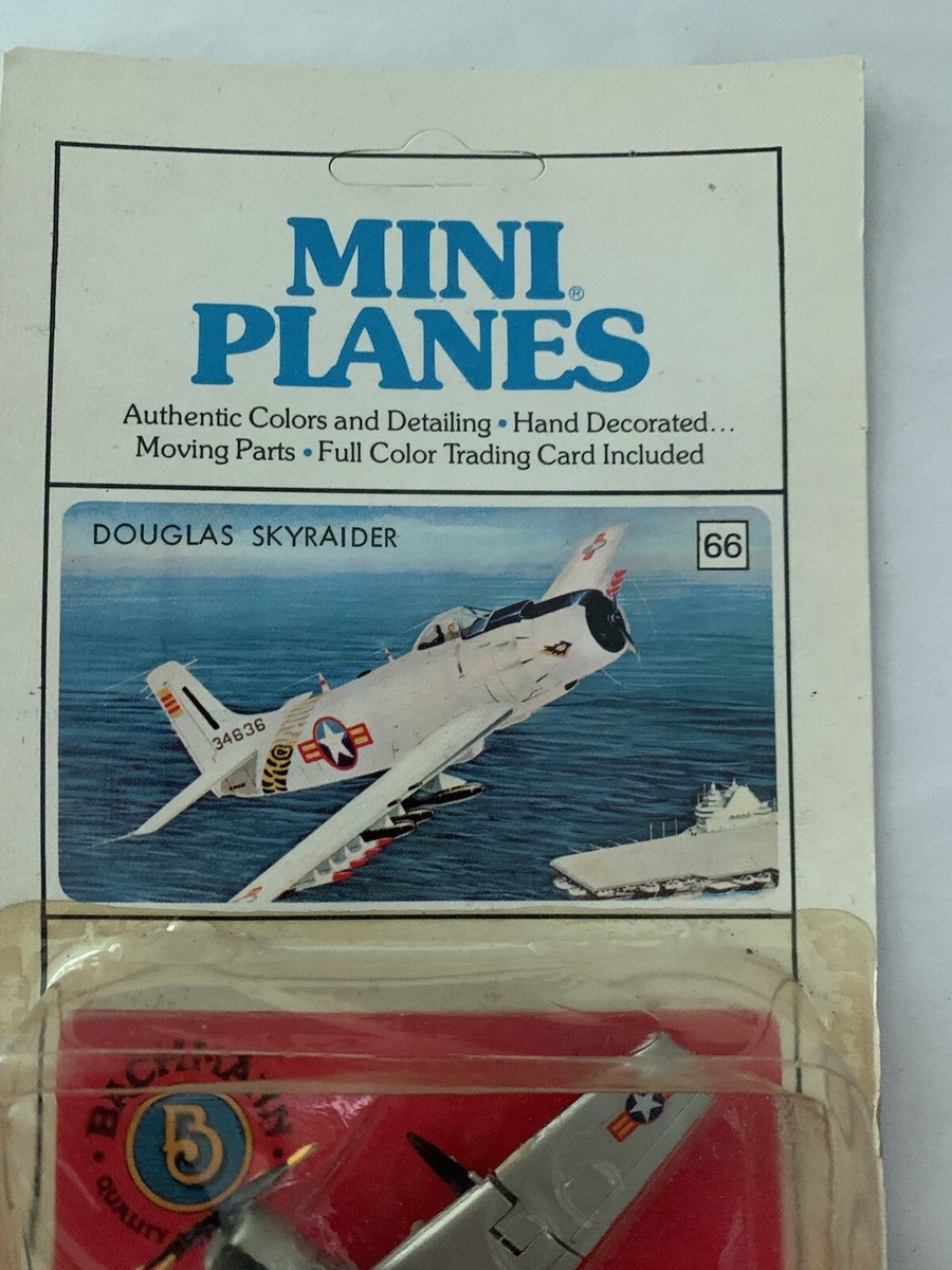 Bachmann Mini Planes Douglas Skyraider Airplane #66 | eBay
