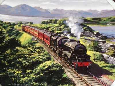 Royal Doulton Sammelteller von Purple Mountains aus SUNSHINE AND STEAM