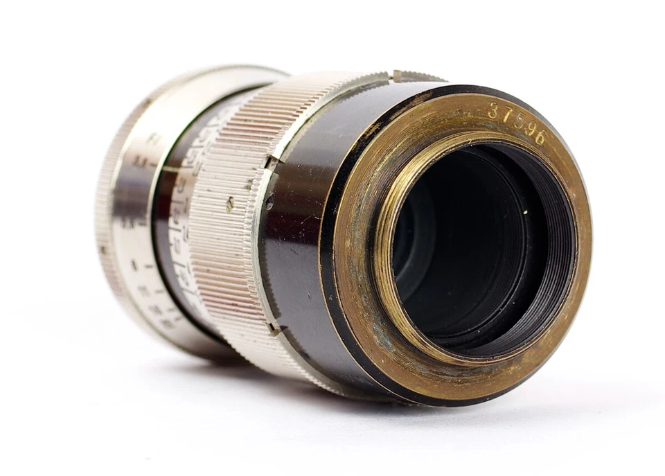 Jos Schneider Kreuznach Tele Xenar 3.8/7.5cm Nickel Black C-Mount No.1037596 - Image 3 of 3