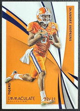 DEANDRE HOPKINS 2021 Panini Immaculate Collection Collegiate Blue Parallel 22/39