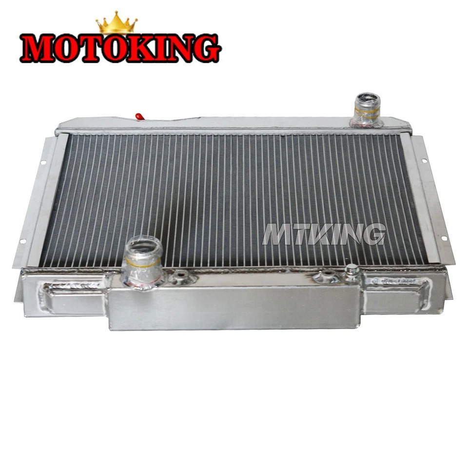 Radiador de aluminio para Ford Galaxie 500 1965 1966/motor Custom 500/ford LTD Foto 3 de 4