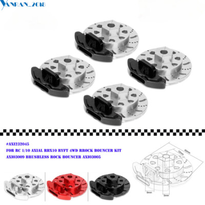 AXI232045 Alloy Hex Brake Calipers&Disc brake Rotors For RC AXIAL RBX10 ...
