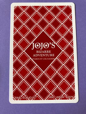 Jotaro Kujo Heart 6 JoJo's Bizarre Adventure Playing Card Trump