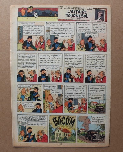 journal Tintin hebdomadaire - 10e année n° 24 - 1955 Panis Craenhals Hergé - Afbeelding 11 van 11