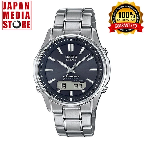 CASIO LINEAGE LCW-M100TSE-1AJF Solar Radio Titanium Men Watch LCW-M100TSE-1A NEW