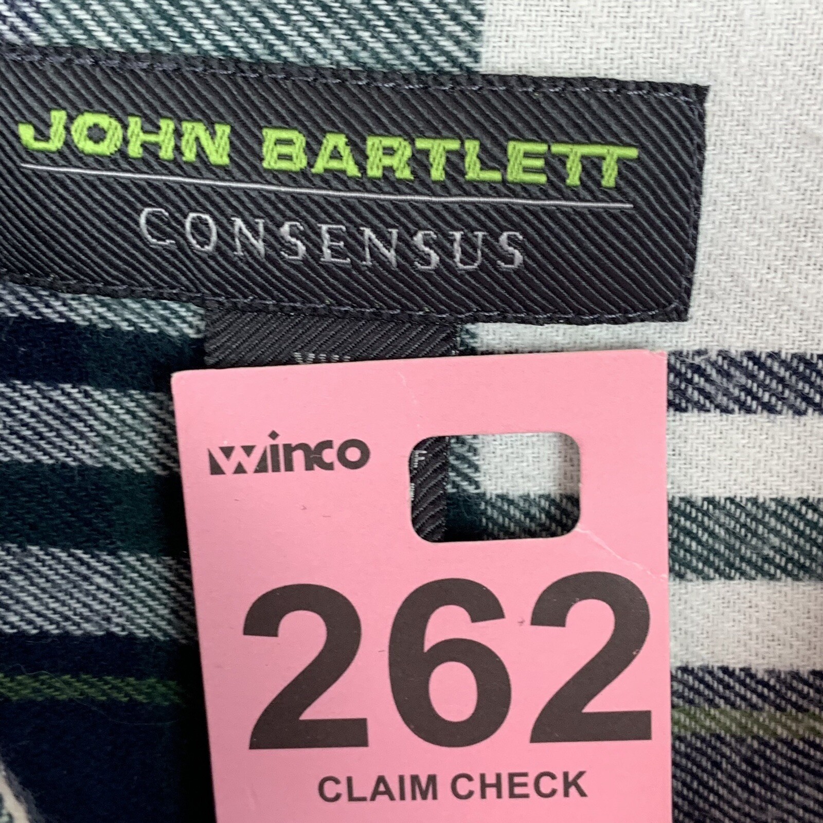 John Bartlett Consensus Mens Flannel Button Down … - image 7