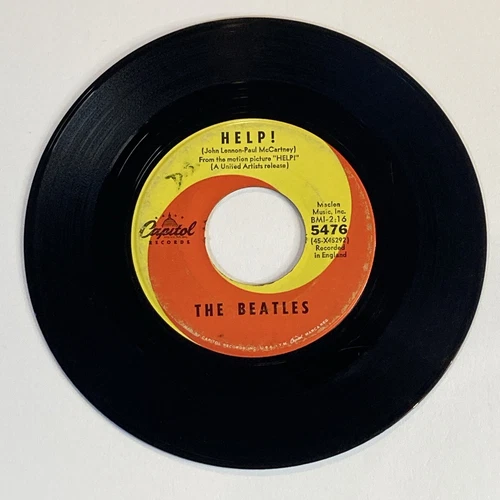 The Beatles 45 RPM Record Help!/I’m Down Capitol 5476