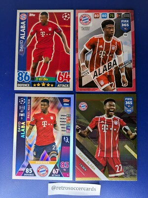 Carte Autographe Originale David Alaba - Bayern Munich 2012-13 - Signée