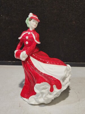 Royal Doulton Classics ''Christmas Day 2003'' Bone China Painted Figurine - HN4552