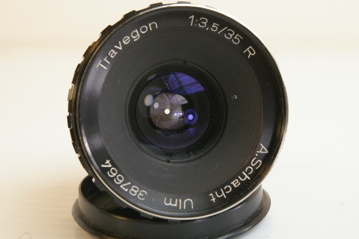 A. Schacht Ulm Travegon 35mm F3.5 R Wide Angle Lens Leica LTM RF