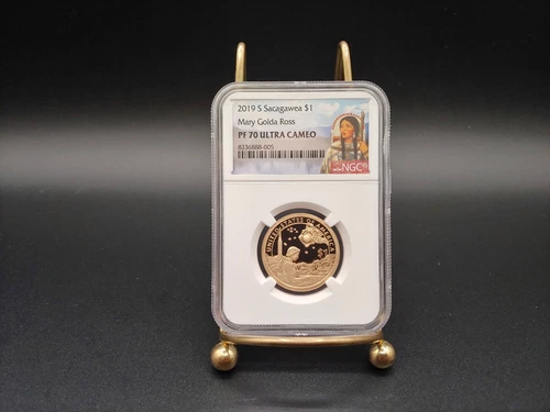 2019-S Sacagawea Mary Golda Ross Dollar - NGC PR 70 Ultra Cameo - FREE Shipping!