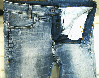 HOT Men G STAR RAW DENIM D-STAQ 3D SUPER SKINNY STRETCH