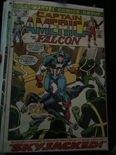1971 Marvel CAPTAIN AMERICA AND THE FALCON #145 Comic Book GC