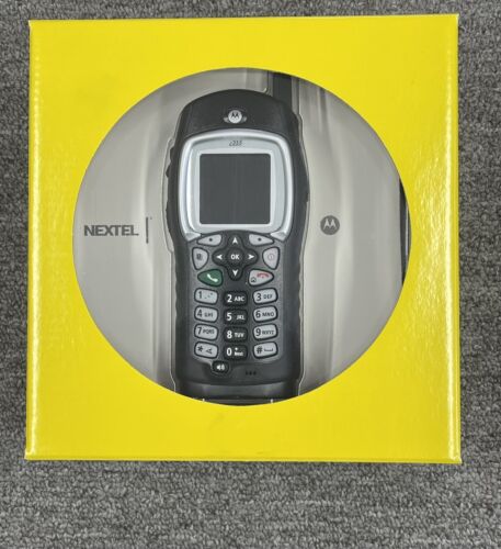 Motorola Nextel i355 Rugged Cell Phone - Picture 1 of 5